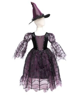 Great Pretenders - Amethyst the Spider Witch with Hat Costume - Ages 5-6 Years