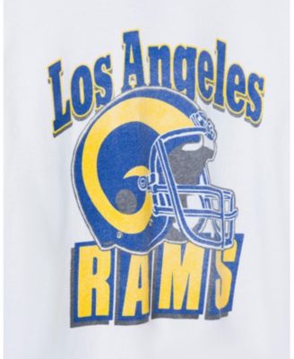 Unisex NFL Los Angeles Rams Throwback Helmet Flea Market Tee