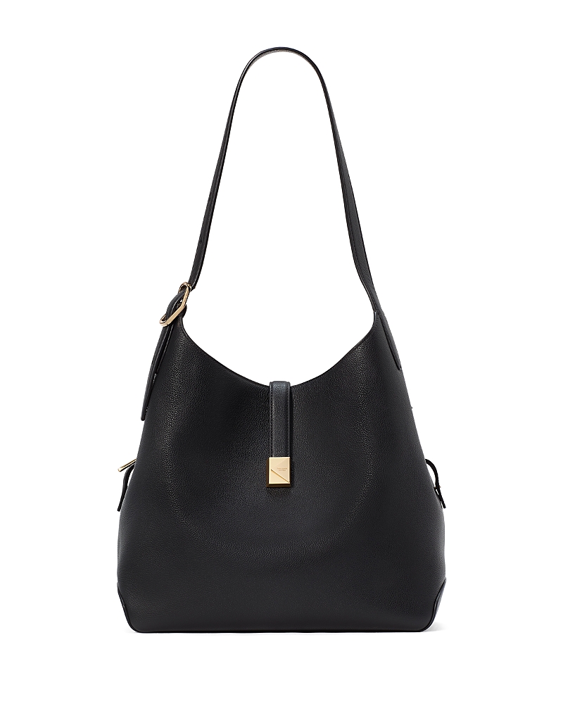KATE SPADE KATE SPADE NEW YORK DECO PEBBLED LEATHER MEDIUM SHOULDER BAG