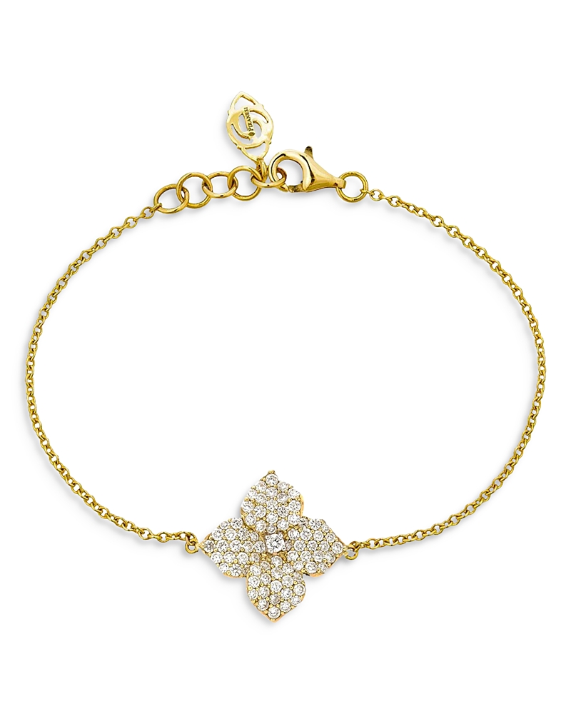 Piranesi 18K Yellow Gold Fiore Bracelet with Diamonds, 0.78 tcw