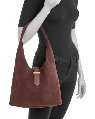Khai Suede Hobo Bag