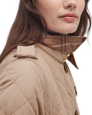 Tummel Box Quilt Trench Jacket