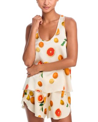 Lunya Washable Silk Tulip Back Pajama Set