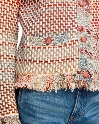 Sariyah Fringe Knit Jacket