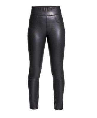 Gigi Stretch Leather Leggings