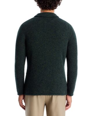 Winter Wool, Cotton & Nylon Moulin&eacute; Sweater Jacket