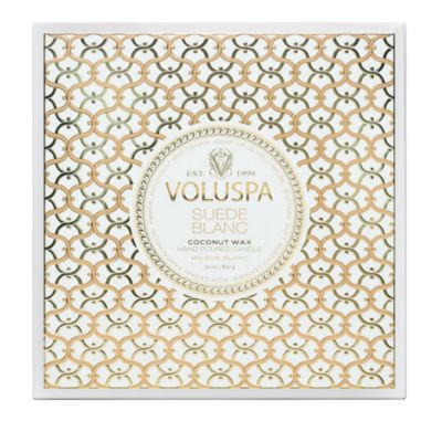 Suede Blanc Boxed Luxe Candle 30 oz.