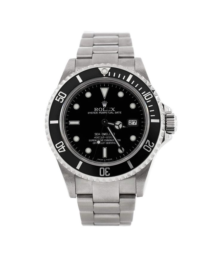 Oyster Perpetual Sea Dweller Automatic Watch in Stainless Steel 40mm