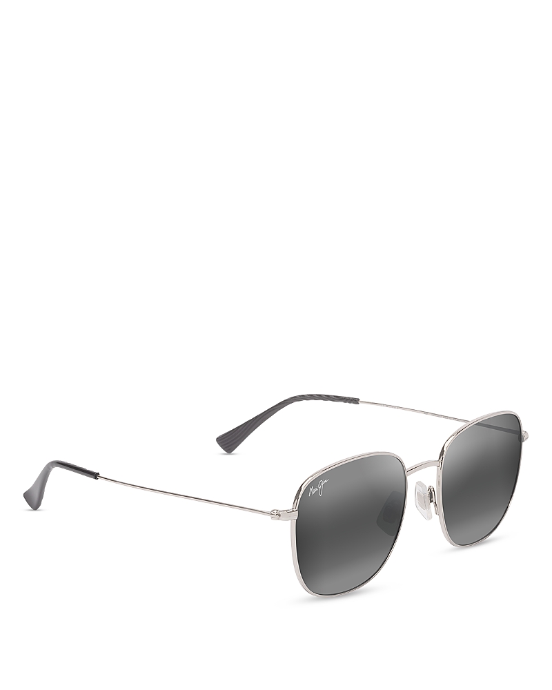 Maui Jim Olali Af Aviator Sunglasses, 55mm