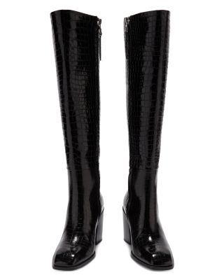 Women's Teresa Square Toe Block Heel Boots