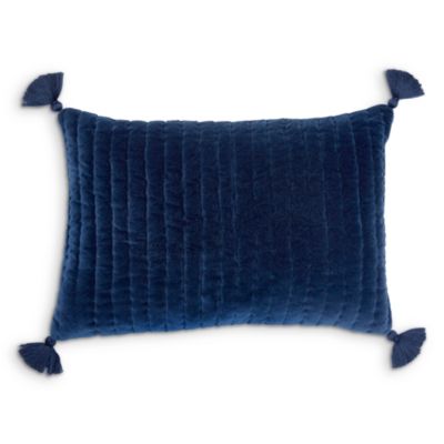 John Robshaw Velvet Kidney Pillow