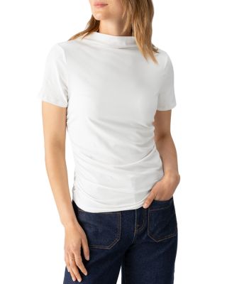 Sanctuary Less Is More Ruched Tee