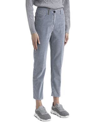 Peserico - High Waisted Jeans in Slate