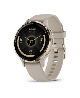 Venu 3S Watch, French Gray + Soft Gold