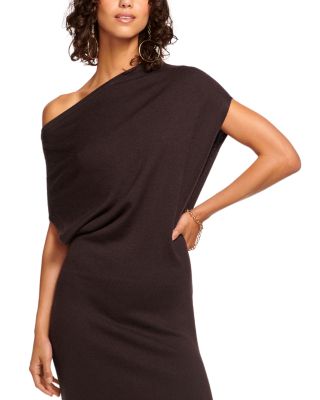 Chet Wool Asymmetric Dress