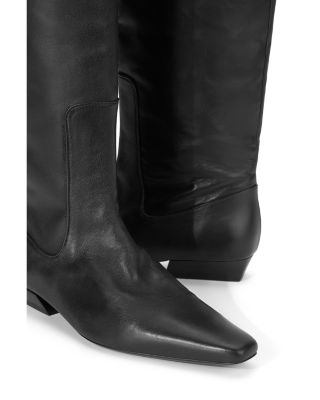 Women's Wally Leather Flat Boots