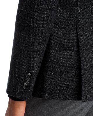 Tonal Plaid Slim Fit Sport Coat