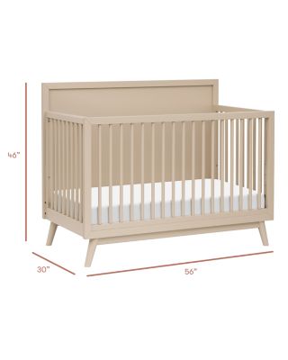Palma 4 in 1 Convertible Crib With Toddler Bed Conversion Kit