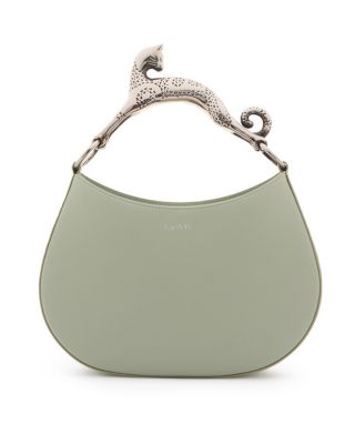 Lanvin Hobo Cat Leather Bag