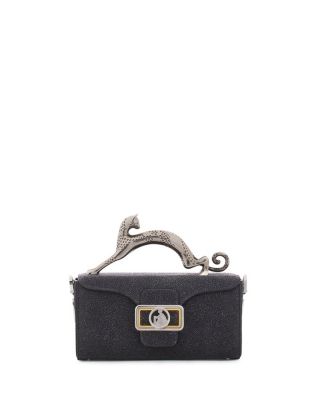 Lanvin - Nano Pencil Cat Bag In Suede