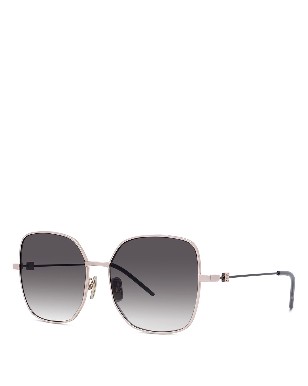 Givenchy Gv Speed Square Sunglasses, 58mm in Gold/Gray Gradient