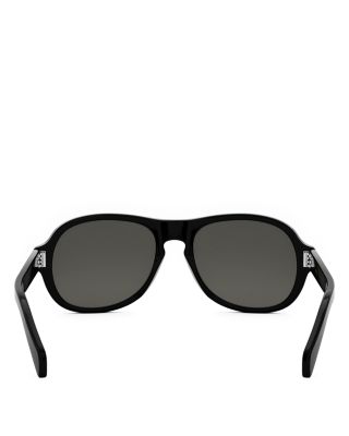 3 Dots Pilot Sunglasses, 56mm