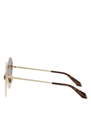 Serpenti Pilot Sunglasses, 61mm