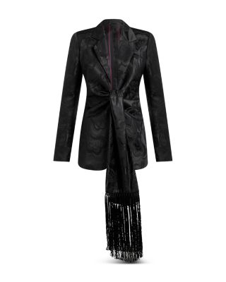 Etro - Jacquard Tie Front Jacket