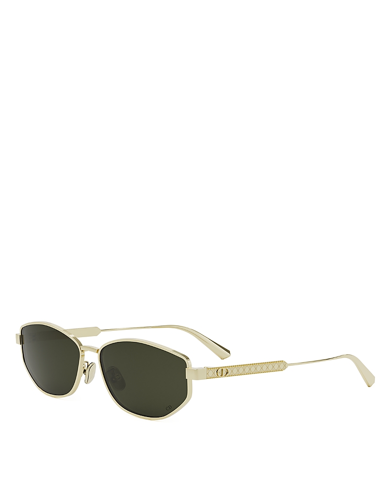 Dior DiorCannage B1U Geometrical Sunglasses, 57mm
