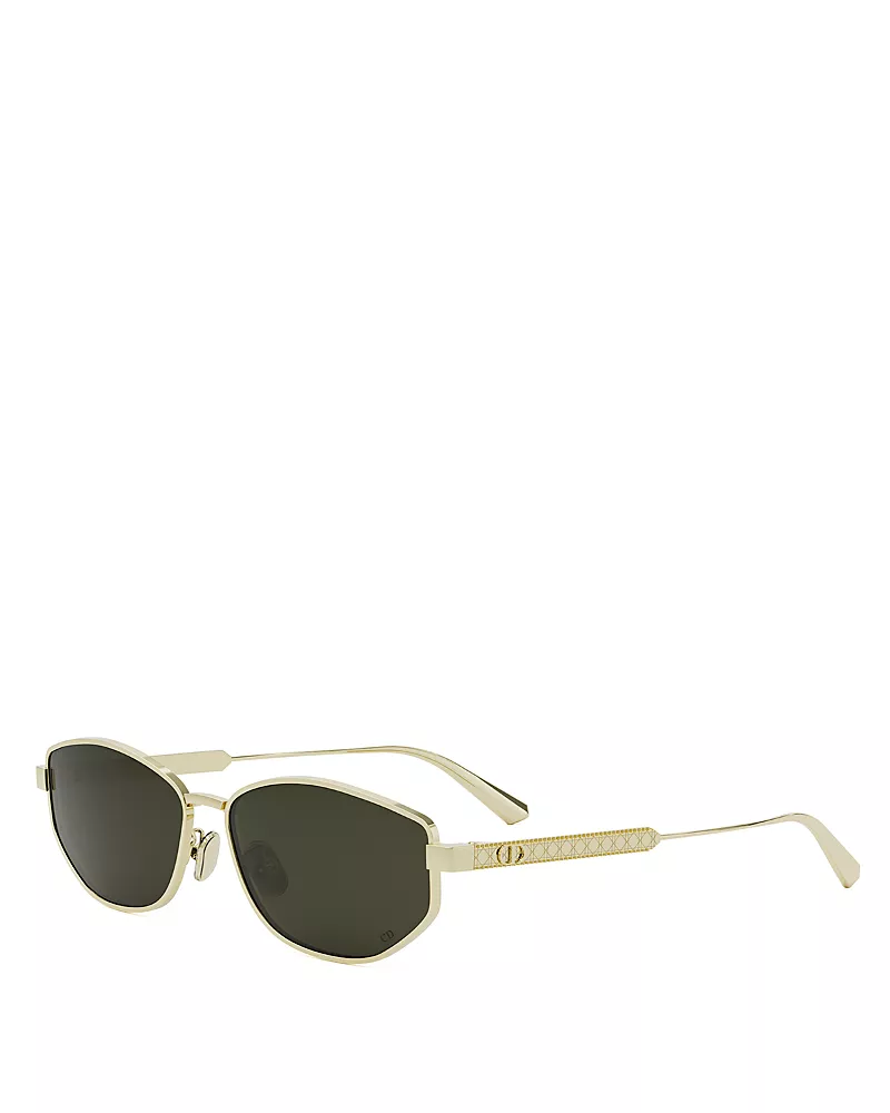 Dior DiorCannage B1U Geometrical Sunglasses, 57mm