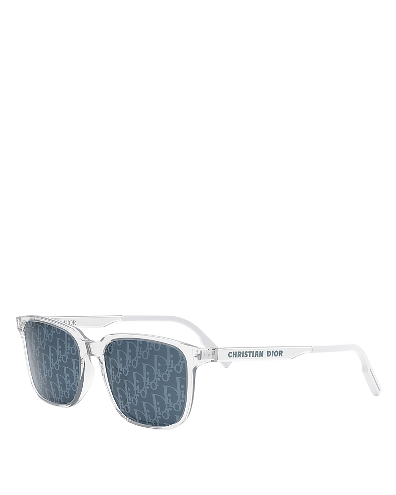 DIOR TAG SU GEOMETRIC SUNGLASSES, 54MM