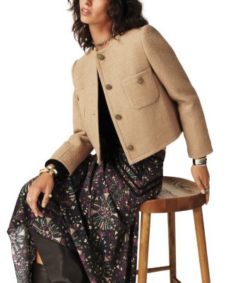 Meredith Cropped Boxy Jacket