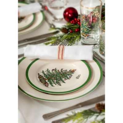 Christmas Tree 4-Piece Dinnerware Place Setting