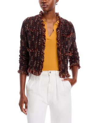 Aldo Martins - Thun Fringed Knit Bomber Jacket