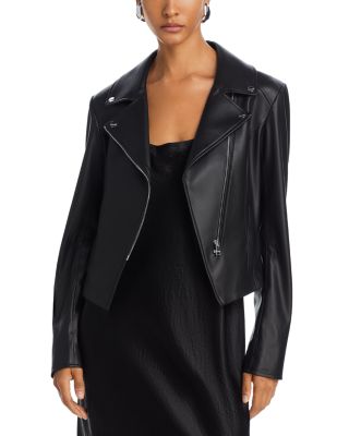 Lamarque Pascale Faux Leather Moto Jacket