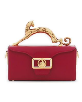 Lanvin Nano Pencil Cat Leather Bag