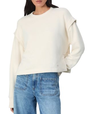 rag & bone Jo Layered Sleeve Sweatshirt