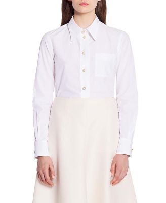 Long Sleeve Shirt In Poplin