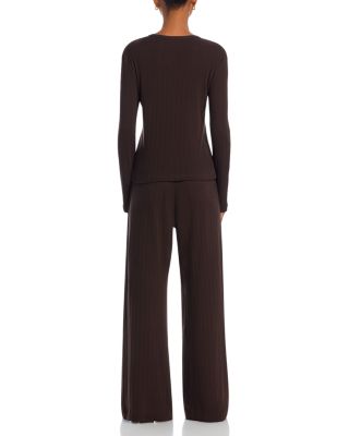 Pointelle Top & Pants