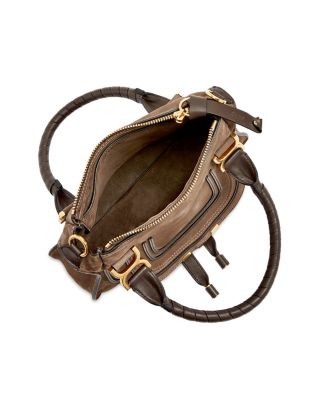 Marcie Small Suede Satchel