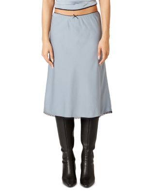 NIA - Quinn Slim Fit Slip Skirt