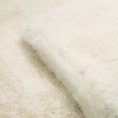 Big Rabbit Double Sided Faux Fur Throw Blanket - Exclusive