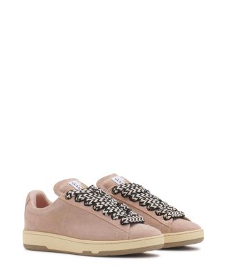 Lanvin - Women's Suede Curb Lite Sneakers