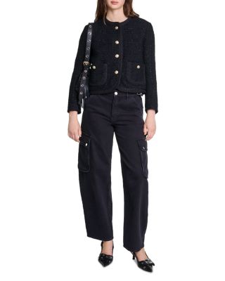 Vibleed Tweed Cropped Jacket