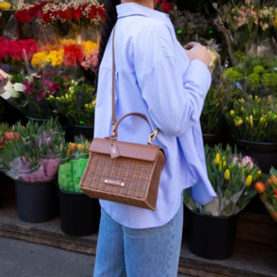 The Mini Luncher Wicker Lunch Box