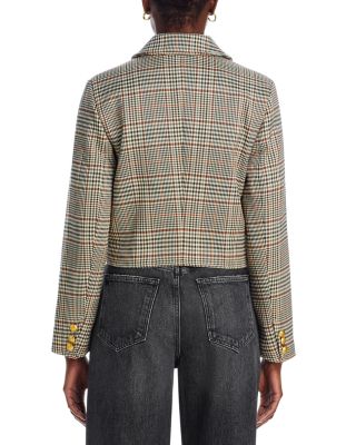 Plaid Four Pocket Jacket