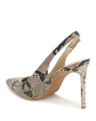 Women&#39;s Quinnly Pointed Toe Embossed High Heel Pumps