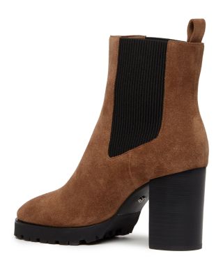 Women's Izzy Stretch Block Heel Ankle Boots