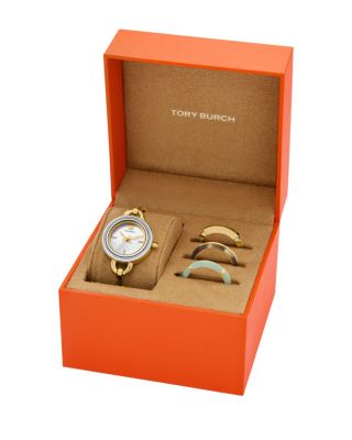 TORY BURCH 時計セット ゴールド Tory Burch The Miller Watch Gift Set, 27mm | Bloomingdale's
