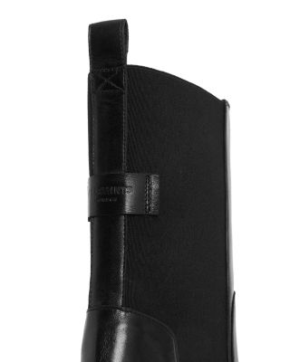 Women's Skarlet Square Toe Stretch Block Heel Ankle Boots